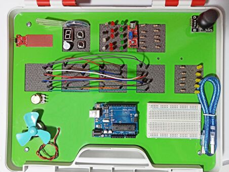 Arduino Temel Seviye Robotik Kodlama Eğitim Seti