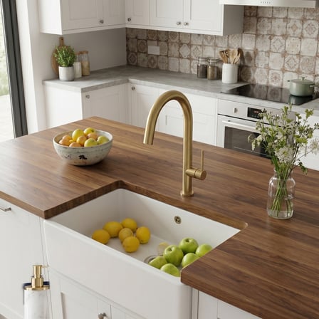 Newarc Bold Mat Gold Mutfak Eviye Bataryası 910738