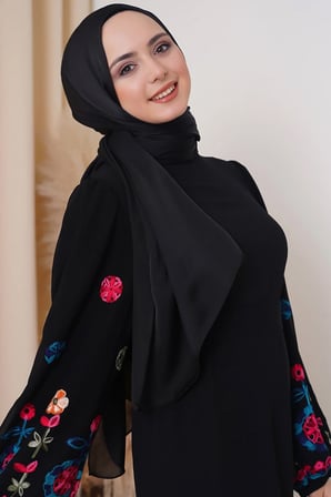Kadın Janjan Şal Idol Serisi Siyah