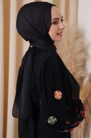 Kadın Janjan Şal Idol Serisi Siyah
