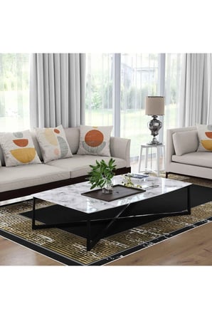 Kaymaz Taban Yıkanabilir Halı – Mutfak, Salon, Yatak Odası için Modern Dijital Baskı Halı (SLNHALI_1