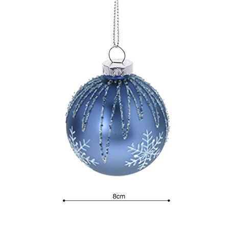 Yılbaşı Topu 8cm