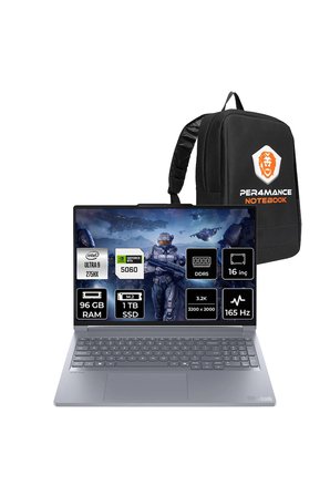 ThinkBook 16P G6 Ultra9 275HX 96GB 1TB SSD RTX5060/8GB 115W 16" 3.2K 165Hz FDOS Laptop