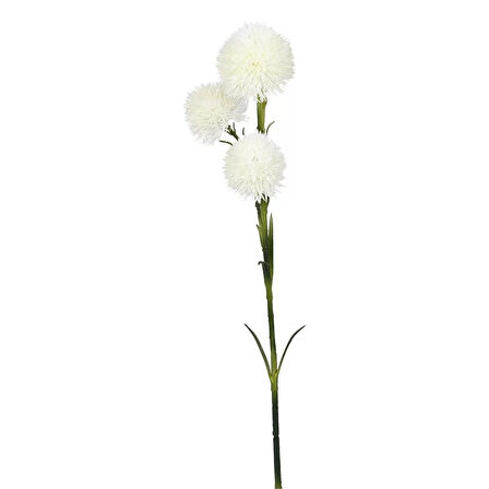 Kuk Çiçek Allium Bud Spray 61cm (Cream)