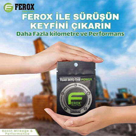 Ferox Fuel Tabs Kamyon ve Büyük araçlar için Yakıt Tasarruf Tableti - 1 Tablet 200 Lt İçin - 6 ADET TABLET