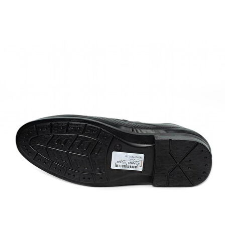 FE%100 İçi Dışı Hakiki Deri Tam Ortapedik Yumuşak Topuk Destekli Hava Minderli Anatomik Taban Klasik Kundura Ayakkabı Tarz11251