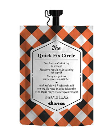 Davines The Quick Fix Circle Hızlı Etkili Çok Yönlü Saç Bakım Maskesi 50 ml