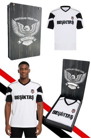 BEŞİKTAŞ UNISEX T-SHIRT LAZER KUTU HEDİYELİ