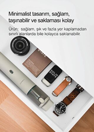 Lydsto Duo Plus Kablosuz Şarjlı Araç El Süpürgesi ve Hava Pompası