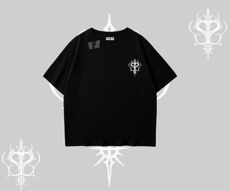 Family Time Yazılı Sevimli Anne Kedi Arka Baskılı Oversize Tshirt
