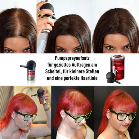 Saç Fiberi Tozu İçin Kolay Uygulama Aplikatör Pompa Aksesuarı (Sadece 14 Gr. Ürün ile uyumlu)