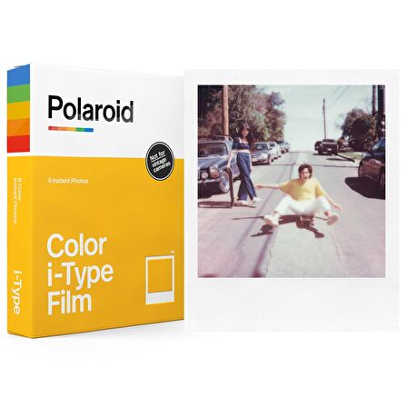 Polaroid Color I-Type Uyumlu 8'li Film