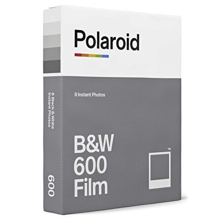 Polaroid B&W For 600 8'li Film