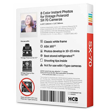 Polaroid Color Film For SX-70 Film