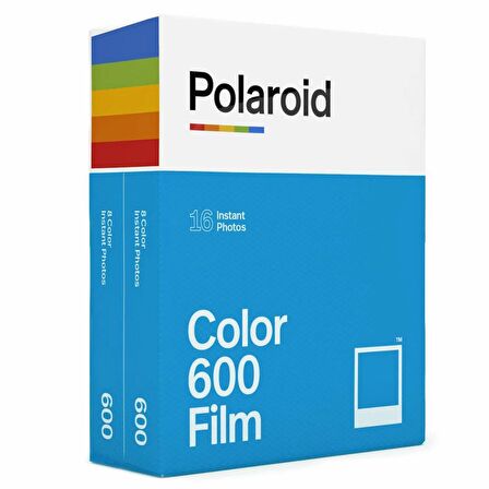 Polaroid Color 600 Film 16 Poz Double Pack (Ürt: 05-2022)