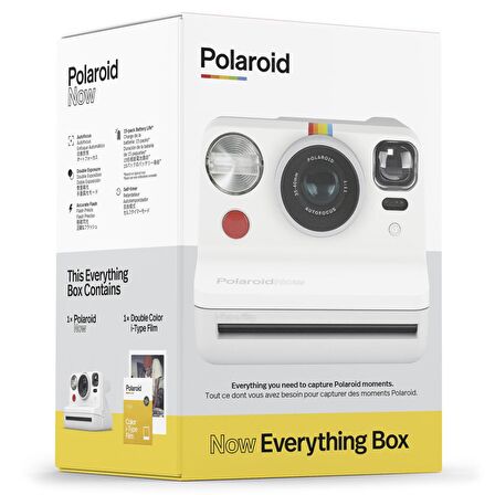 Polaroid Now Beyaz Instant Fotoğraf Makinesi ve Hediye Seti