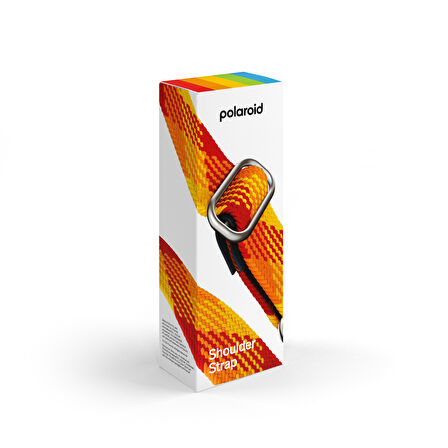POLAROID Shoulder Strap Black Yellow