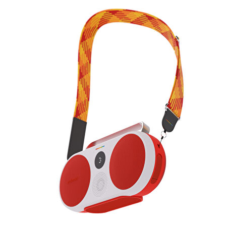 POLAROID Shoulder Strap Black Yellow