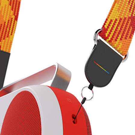POLAROID Shoulder Strap Black Yellow
