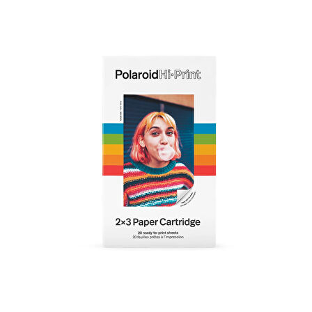 Polaroid Hi·Print 2×3 Paper Cartridge - 20 Sheets