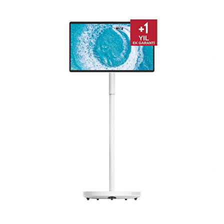 THOMSON Go Plus Pro 27 inç 4K UHD Dokunmatik, Döndürülebilir, Tekerlekli, Taşınabilir Ekran, Dahili Hoparlörlü Tablet 27UE7M45