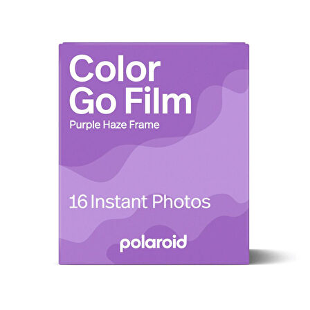 Polaroid Color Go Purple Haze Frame Edition Film 16 Poz (SKT: 01-2025)