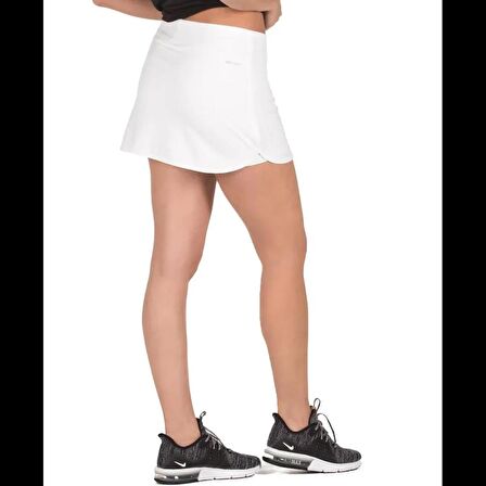 NIKE PURE SKIRT -KADIN BEYAZ TENİS ŞORT-ETEK 728777-100