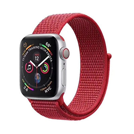 Apple Watch 44mm Hasır Kordon KRD03
