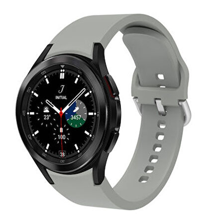 Galaxy Watch 4 Classic 46mm Yumuşak 10 Kademeli Ayarlanabilir Silikon Kordon KRD50