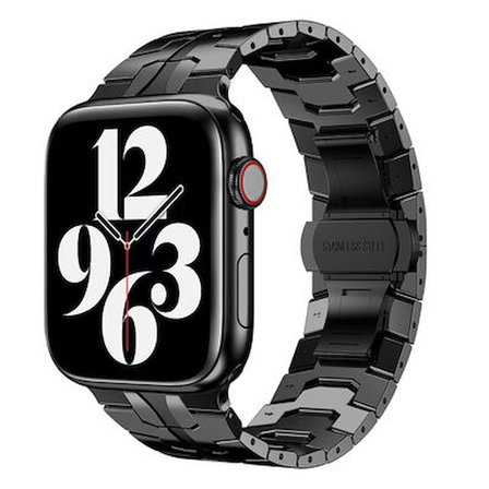 ​​​Apple Watch 7 45mm Kordon Metal Ayarlanabilir Strap Kayış KRD63