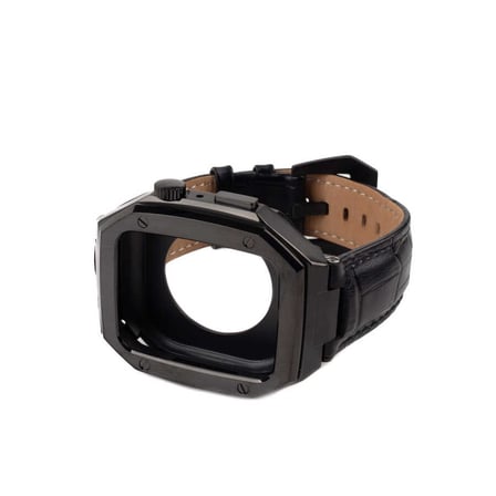 ​​​Apple Watch 7 45mmKordon Metal Gövdeli Deri KRD67