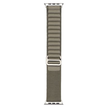 Apple Watch 38mm Kordon Hasır Örgülü Bükülmelere Dayanıklı Şık KRD74