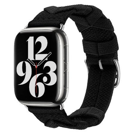 Apple Watch 7 45mm KRD97 Sarmal Örgü Tasarımlı Kordon