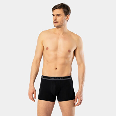 Cacharel Erkek 3'lü Boxer 1337/Siyah-Gri-Antrasit