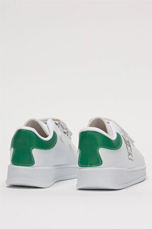 Çocuk Kuromi Baskılı Cırtlı Unisex Spor Ayakkabı YEŞİL