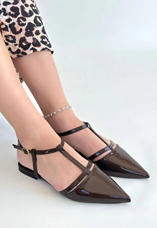 Canca Kahverengi Rugan Babet Ayakkabı