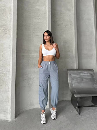 Jogger lastik paça pantolon