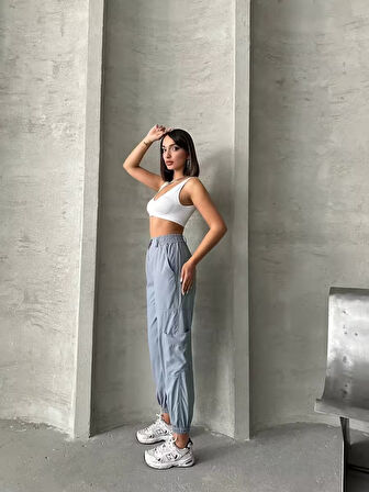Jogger lastik paça pantolon