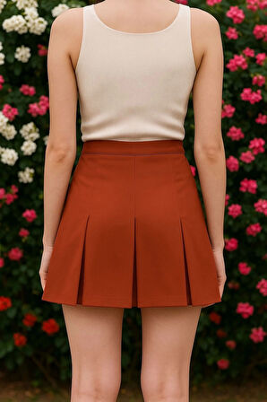 Üç pileli etek kremit w24815