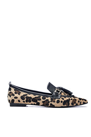 9125 Kadın Püsküllü Sivri Burun Babet