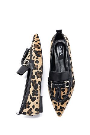 9125 Kadın Püsküllü Sivri Burun Babet