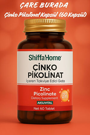 Çinko Pikolinat Kapsül (60 Kapsül)