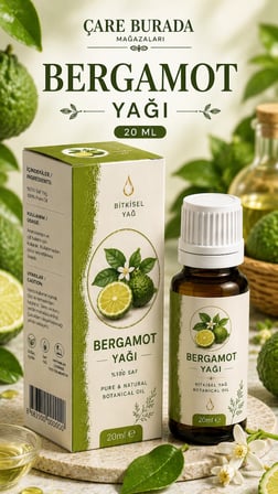 Zihin Molası Doğal Yağ Bakım Seti (Bergamot Yağı, Itır Yağı, Fesleğen Yağı)