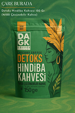 DAGK - Detoks Hindiba Kahvesi 150 Gr