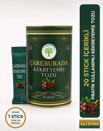 ÇareBurada Kekreyemiş Tozu 8g x 20 Stick