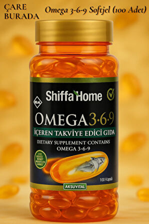 Omega 3-6-9 Softjel (100 Adet)