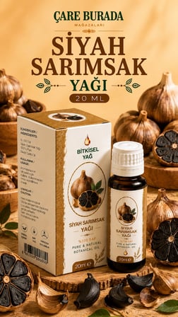 Sağlıklı ve Gür Saçlar Yağ Seti (Siyah Sarımsak, Çam Terebentin, Zeytinyağı, Kabak Çekirdeği)