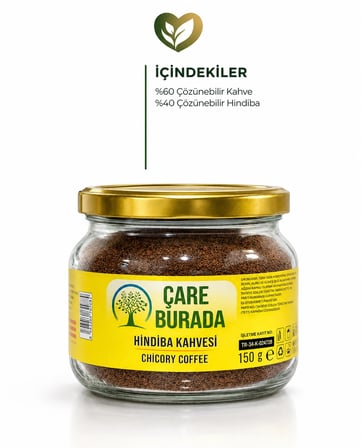2 Adet Hindiba Kahvesi 2x 150 gr