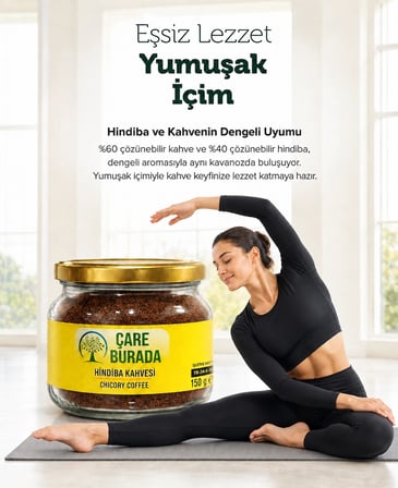 2 Adet Hindiba Kahvesi 2x 150 gr