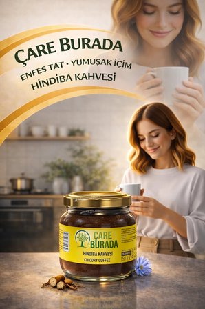 ÇareBurada Hindiba Kahvesi 150 g - Yumuşak İçim & Dengeli Aroma